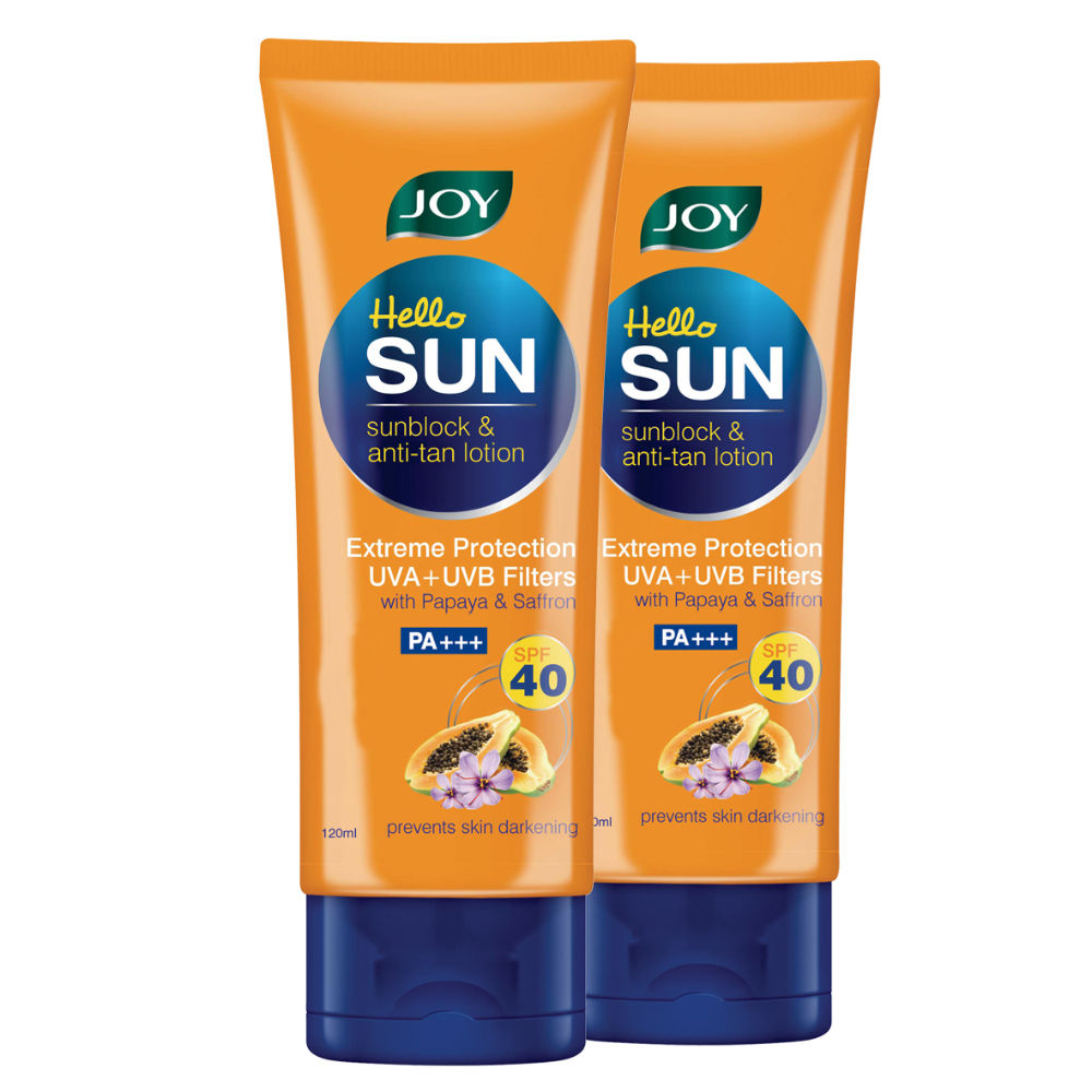 joy sun skin cream