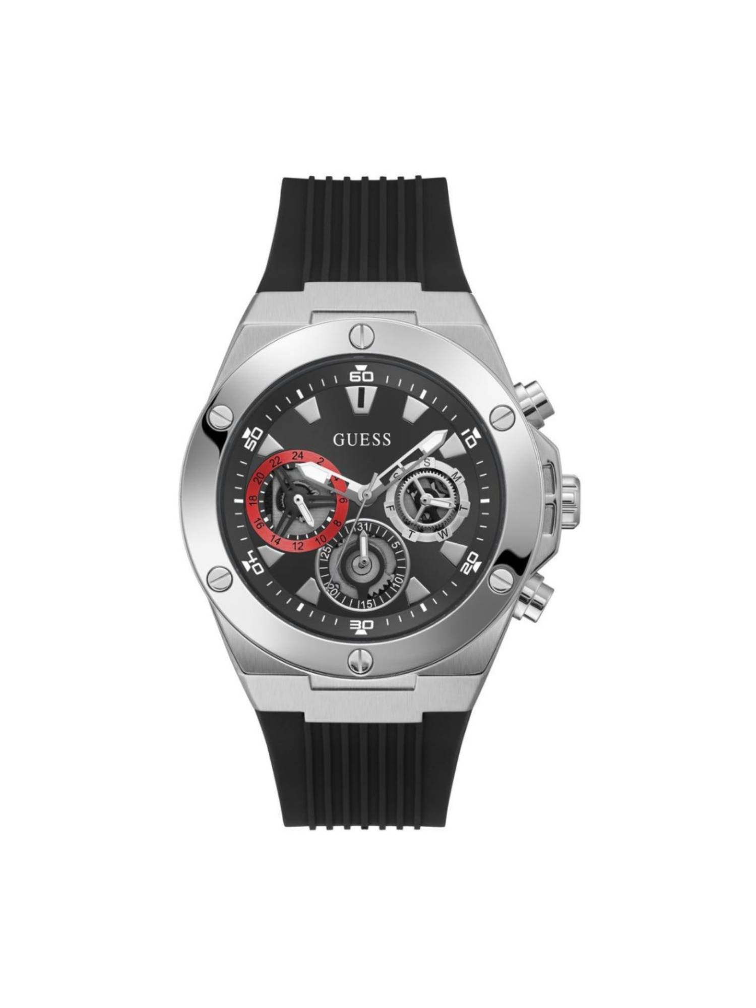 Guess Men Black Dial Chrono Watch - GW0417G3 (M)