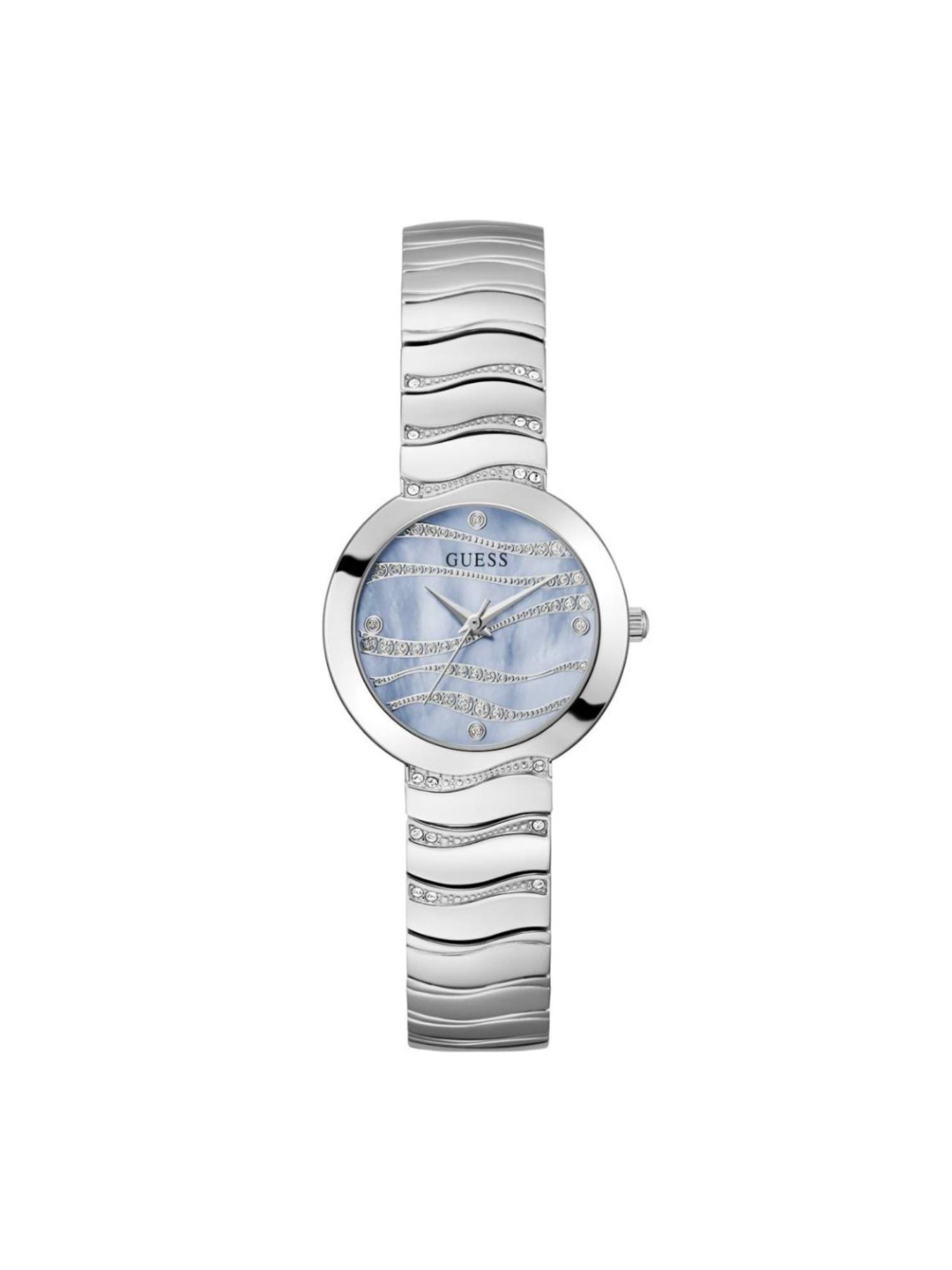 Guess Dress Women Blue Dial Analog Watch - GW0871L1 (M)