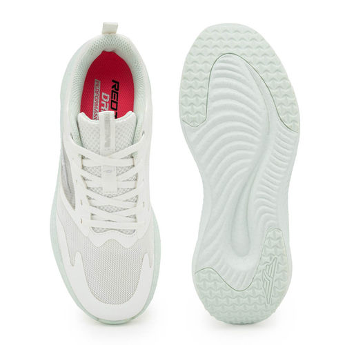 Buy Red Tape ETPU Women Textured White Green Athleisure Shoes Online