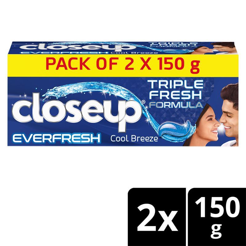 Close-Up Cool Breeze Toothpaste (Pack Of 2)