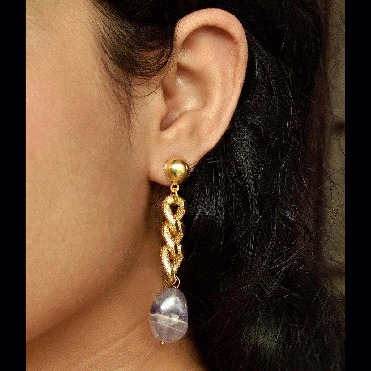 Buy Seakuur Cuff Chain Earrings for WomenCuffs Tassel Earrings Butterfly  Ear Cuff Droping Chain Stud Earrings for Girls Gifts Metal nc at  Amazonin