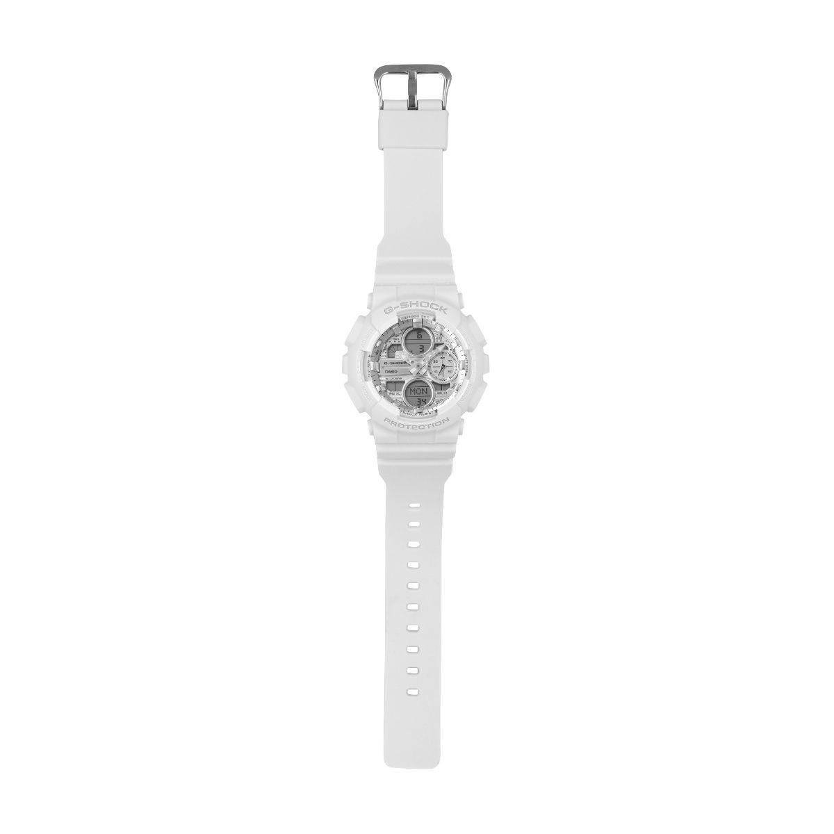 Buy Casio Women G-Shock Silver Dial Analog & Digital Resin Watch - GMA ...