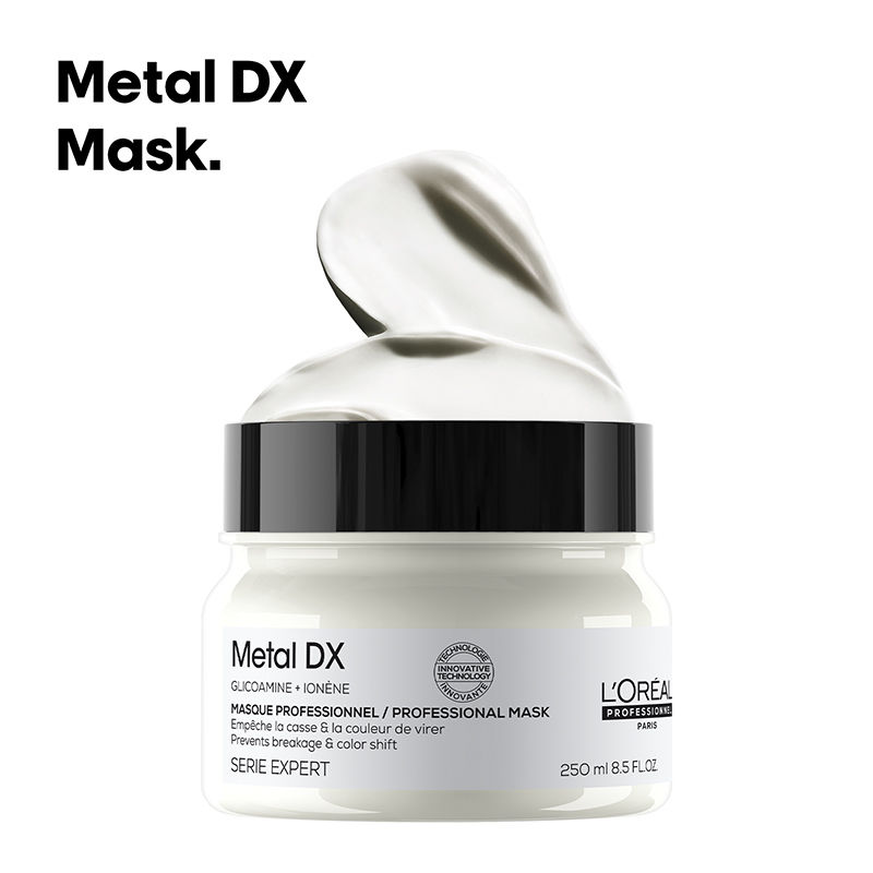 L’Oréal Professionnel Metal DX Hair Mask For 97% Less Hair Breakage, Anti-Deposit Protector