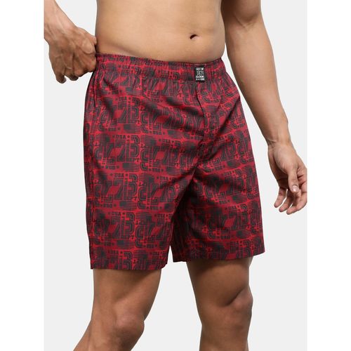 Buy Jockey Us57 Mens Mercerized Cotton Woven Printed Boxer Shorts With Side  Pocket - Nickle Online