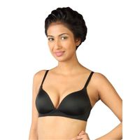 Triumph T-shirt Bra 101 Invisible Under-Wired Half Cup Padded Party Bra -  Nude