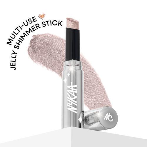Nykaa Cosmetics Diamond Jelly Cooling Shimmer Eyeshadow Stick - Multi-Use, High Shine Glitter