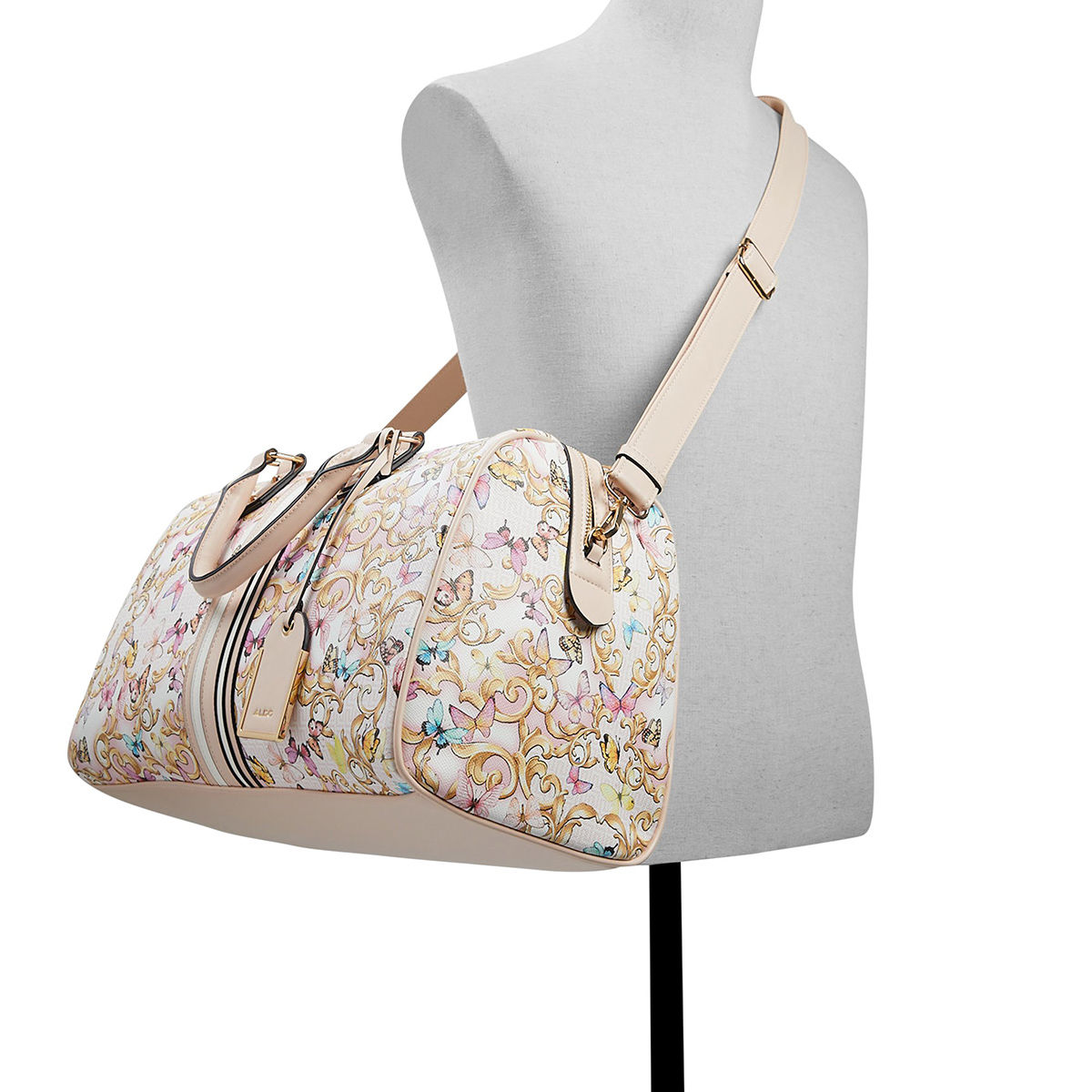 Buy Aldo Avre950 Pink Women's Handbag with Detachable Strap Online