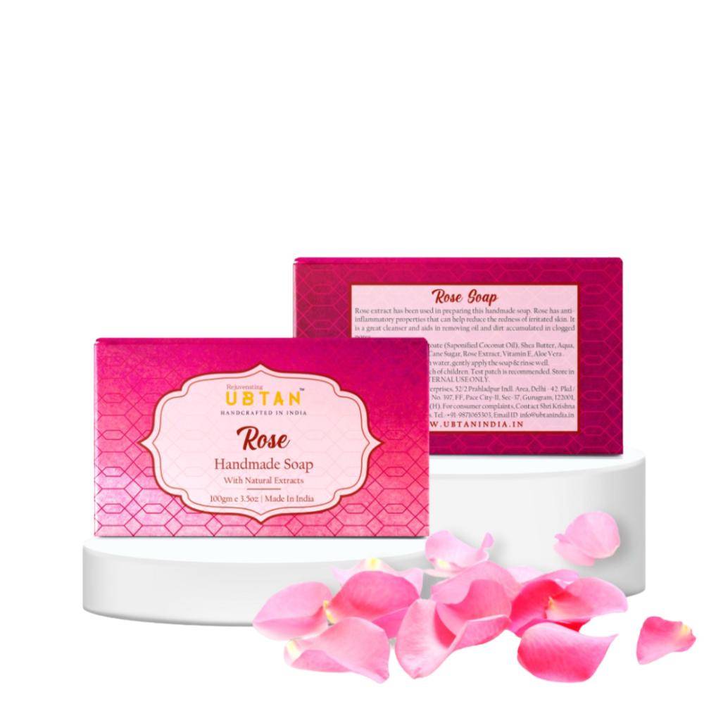 Rejuvenating UBTAN Rose Handmade Soap