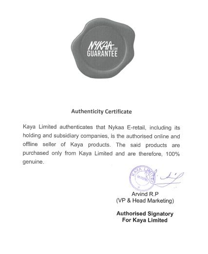 kaya blemish control