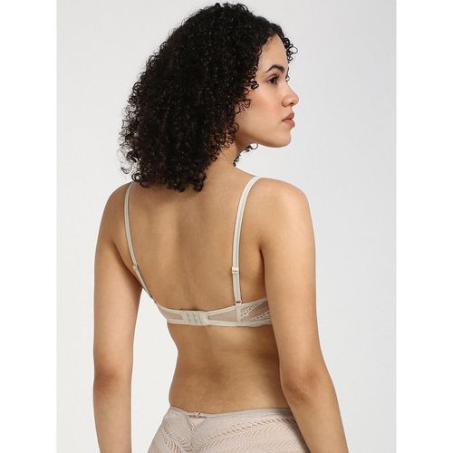 Buy Calvin Klein Underwear White Color Women Bra Online
