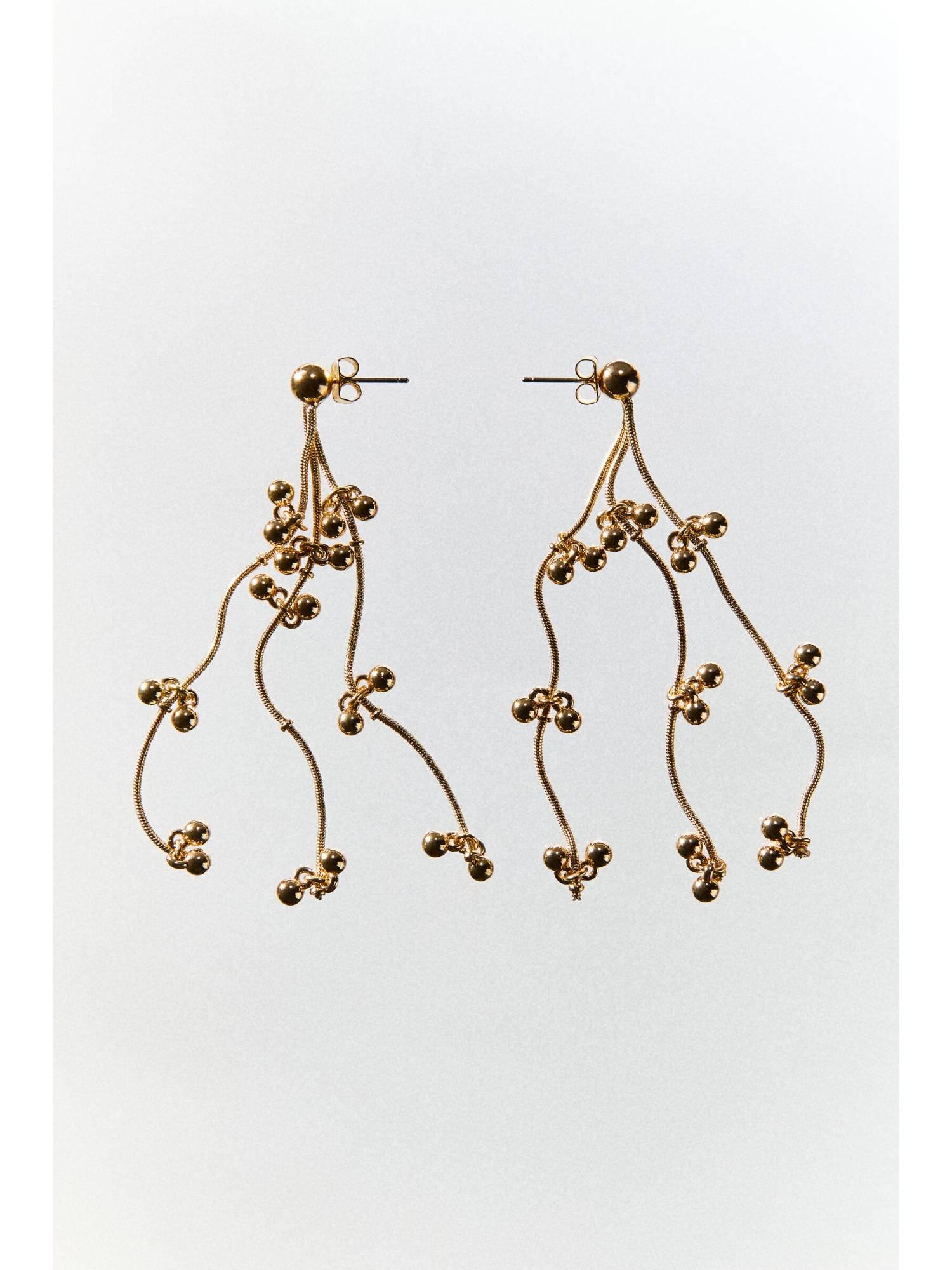 H&M Women Gold Dangle Earrings