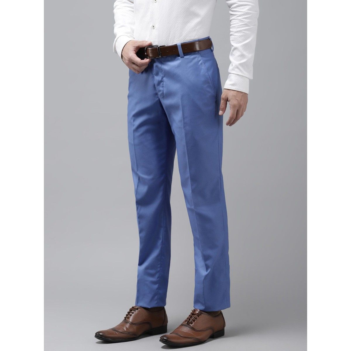 Slim Stretch Tailored Pant - Slate Blue | Suit Pants | Politix