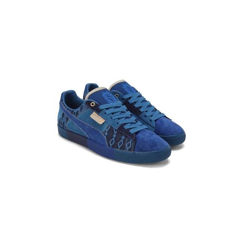 Puma Clyde Pre-Game Runway Unisex Blue Sneakers (UK 3)