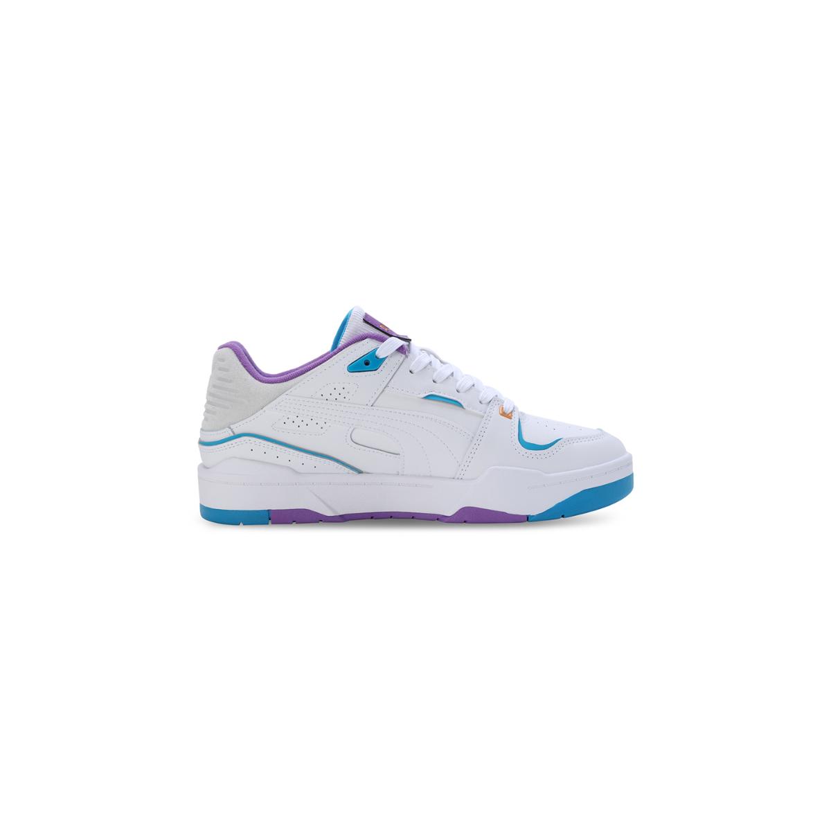 Buy Puma Slipstream Bball Unisex White and Blue Sneakers Online
