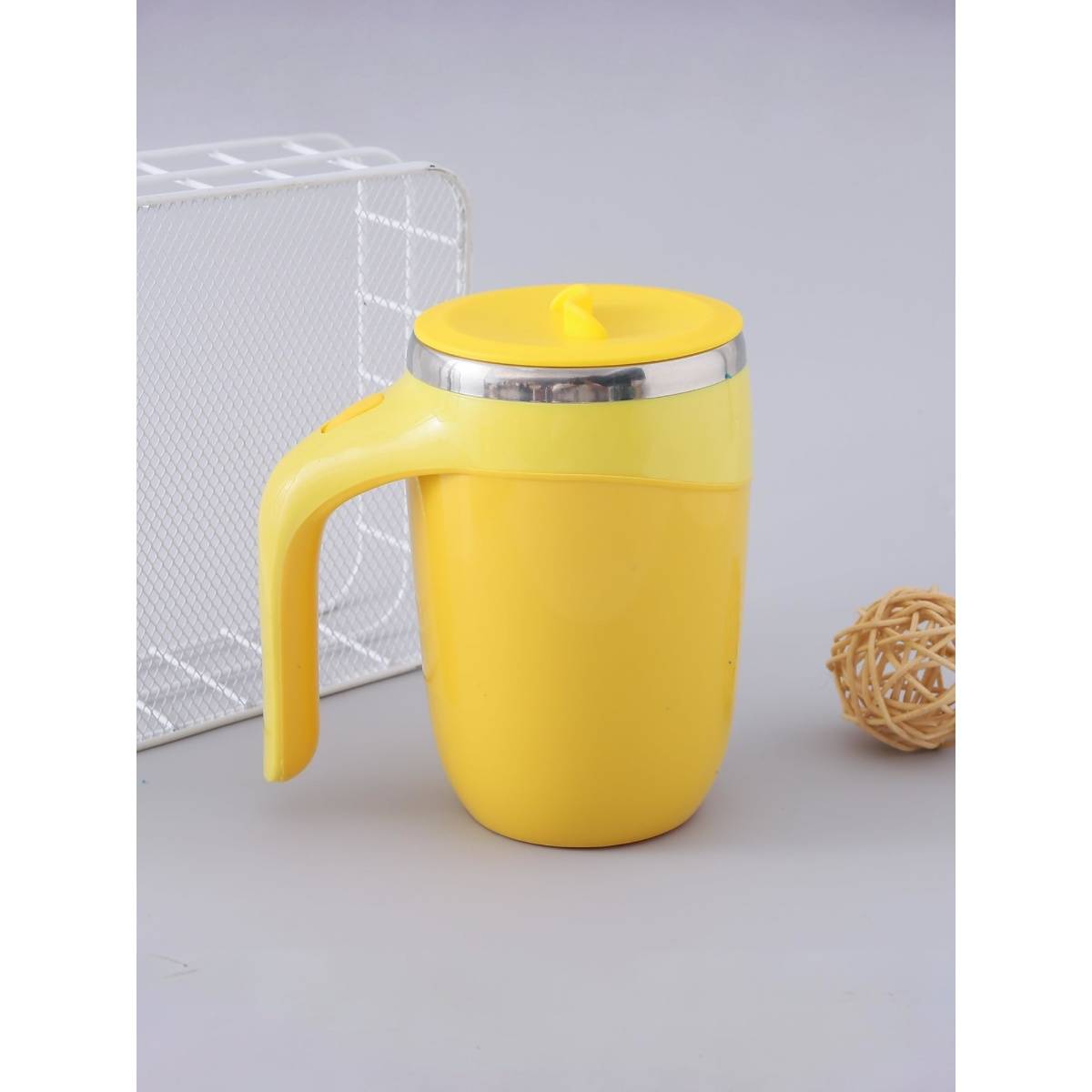 UMAI Coffee Mug Suction Bottom Yellow