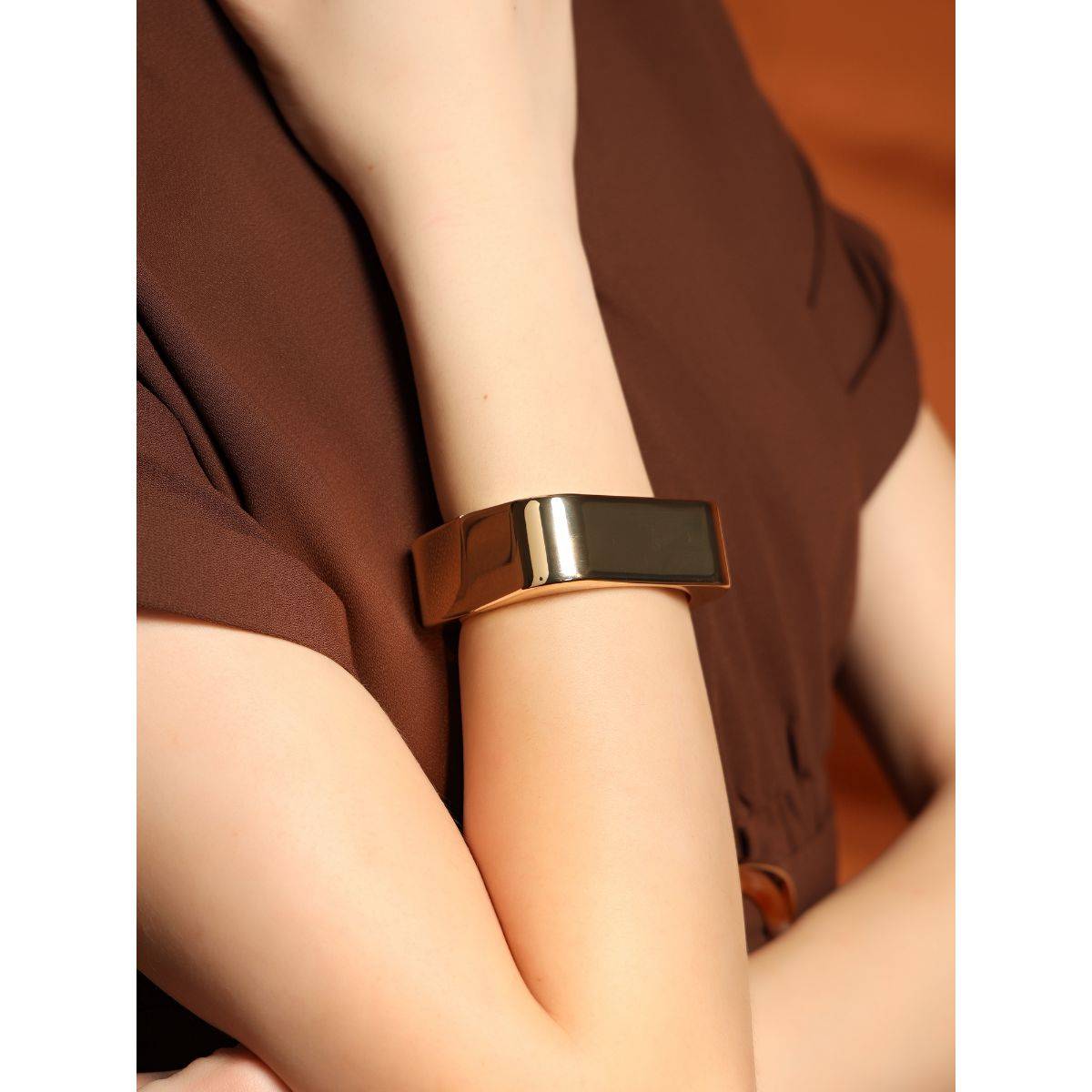 Kazo Gold Plated Statement Bracelet
