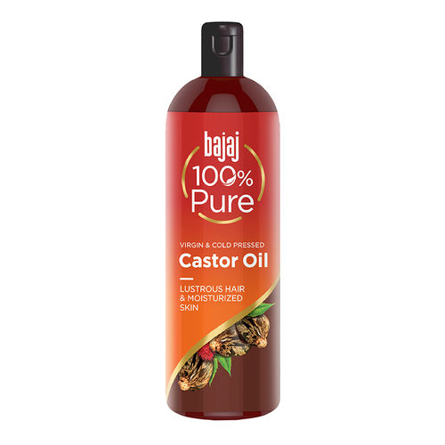 Buy Bajaj 100% Virgin Cold Pressed Pure Castor Hair and Skin Oil