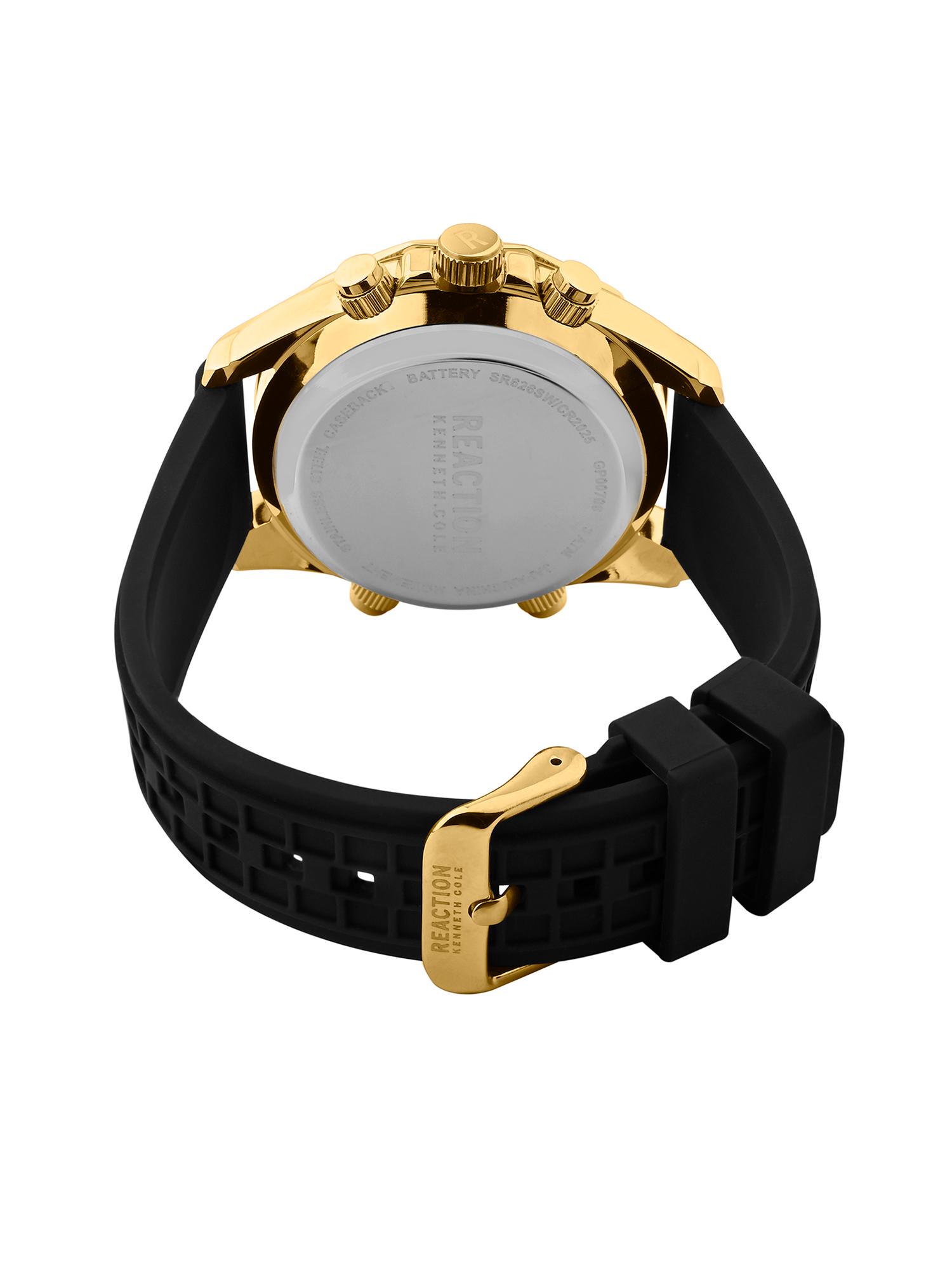 Buy Reaction Kenneth Cole Men Multifunction Olive Round Dial Watch