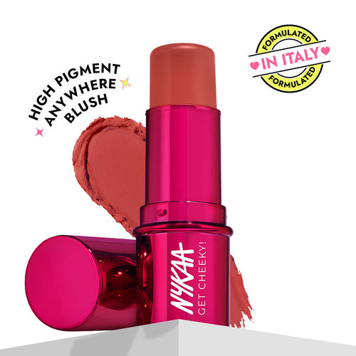 Nykaa Cosmetics Get Cheeky Blush Stick - Rosy Rush