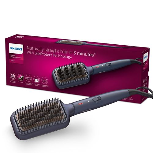 Buy Philips Heated Straightening Brush BHH885/10 Online