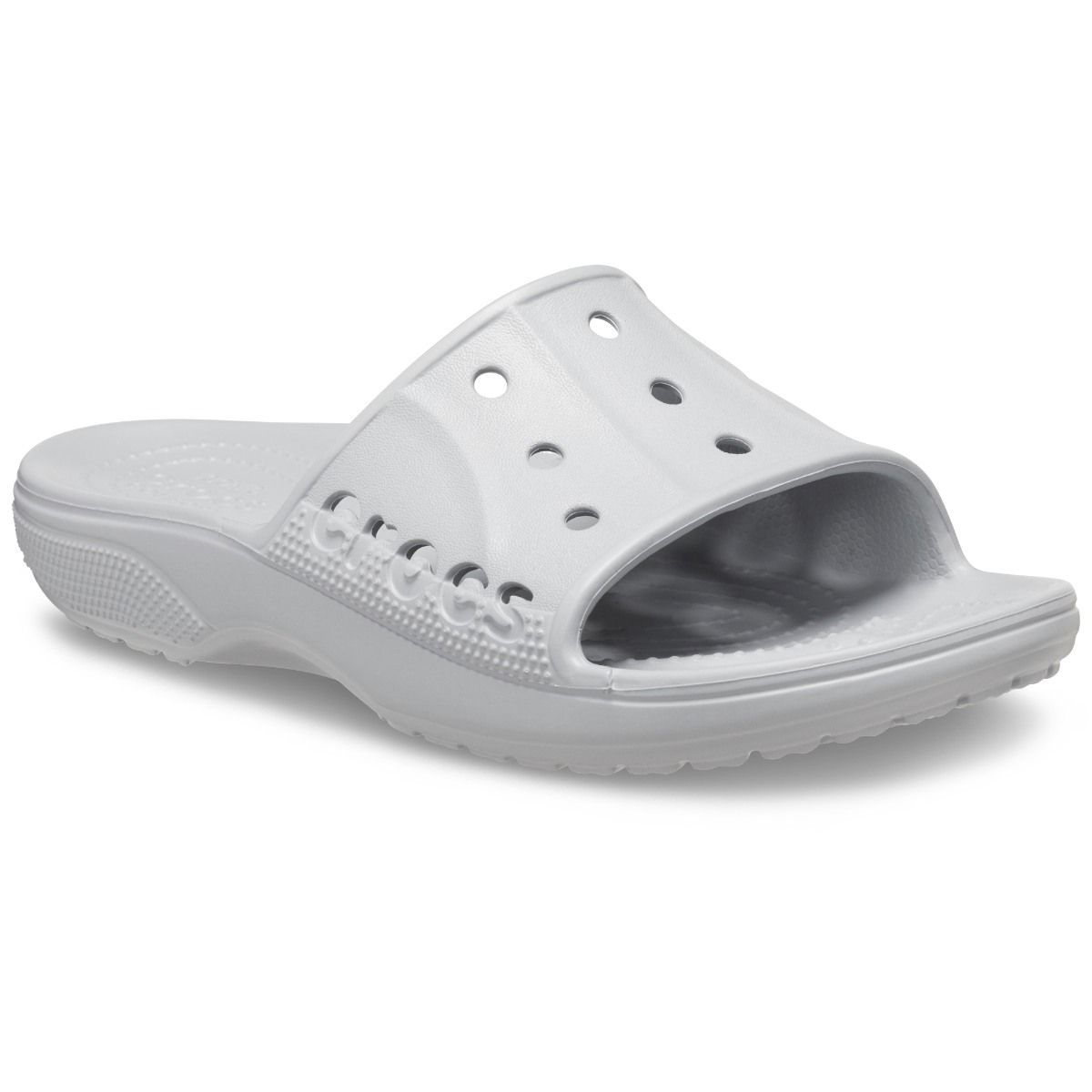 Buy Crocs Baya Ii Unisex Light Grey Sliders Online