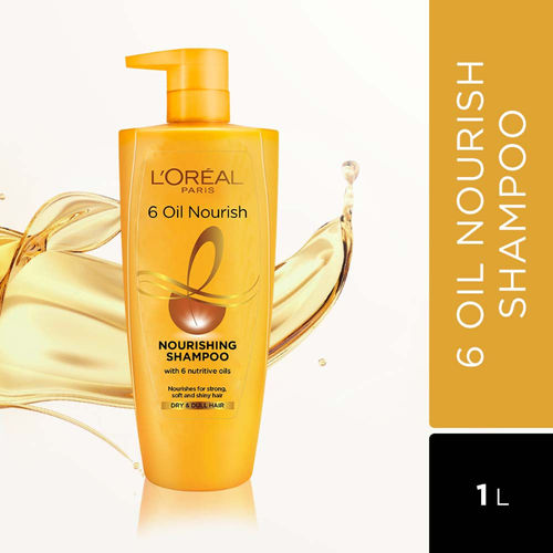 L'Oreal Paris 6 Oil Nourish Shampoo: Buy L'Oreal Paris 6 Oil Nourish Shampoo  Online at Best Price in India | Nykaa
