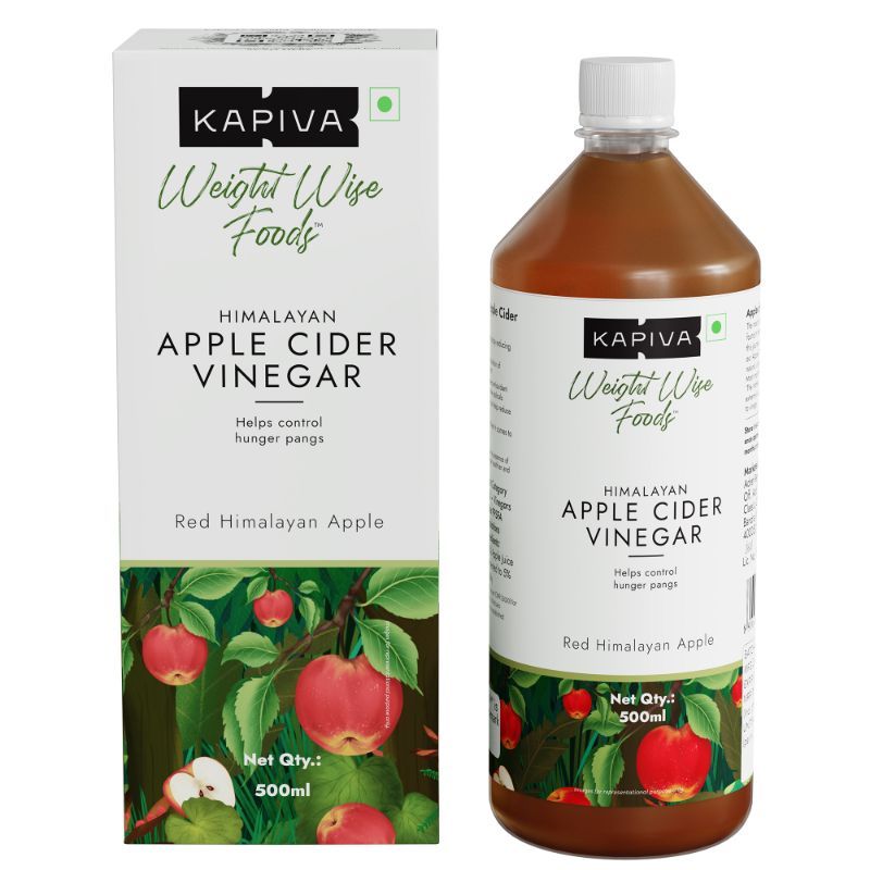 Kapiva Ayurveda Apple Cider Vinegar with Mother Vinegar Suitable for