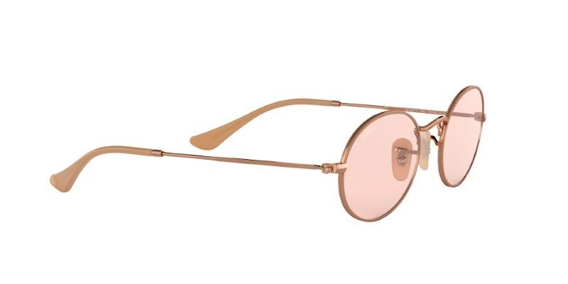 ray ban oval evolve pink