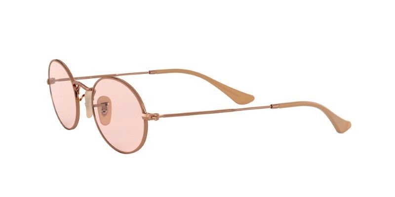 ray ban oval evolve pink