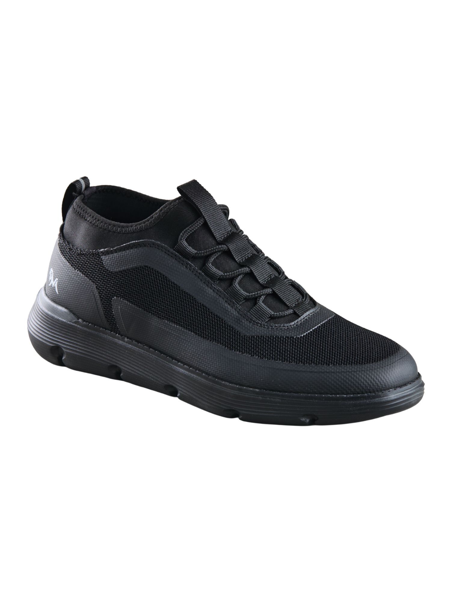Buy Neeman's Black Low Top Sneakers for Men Online