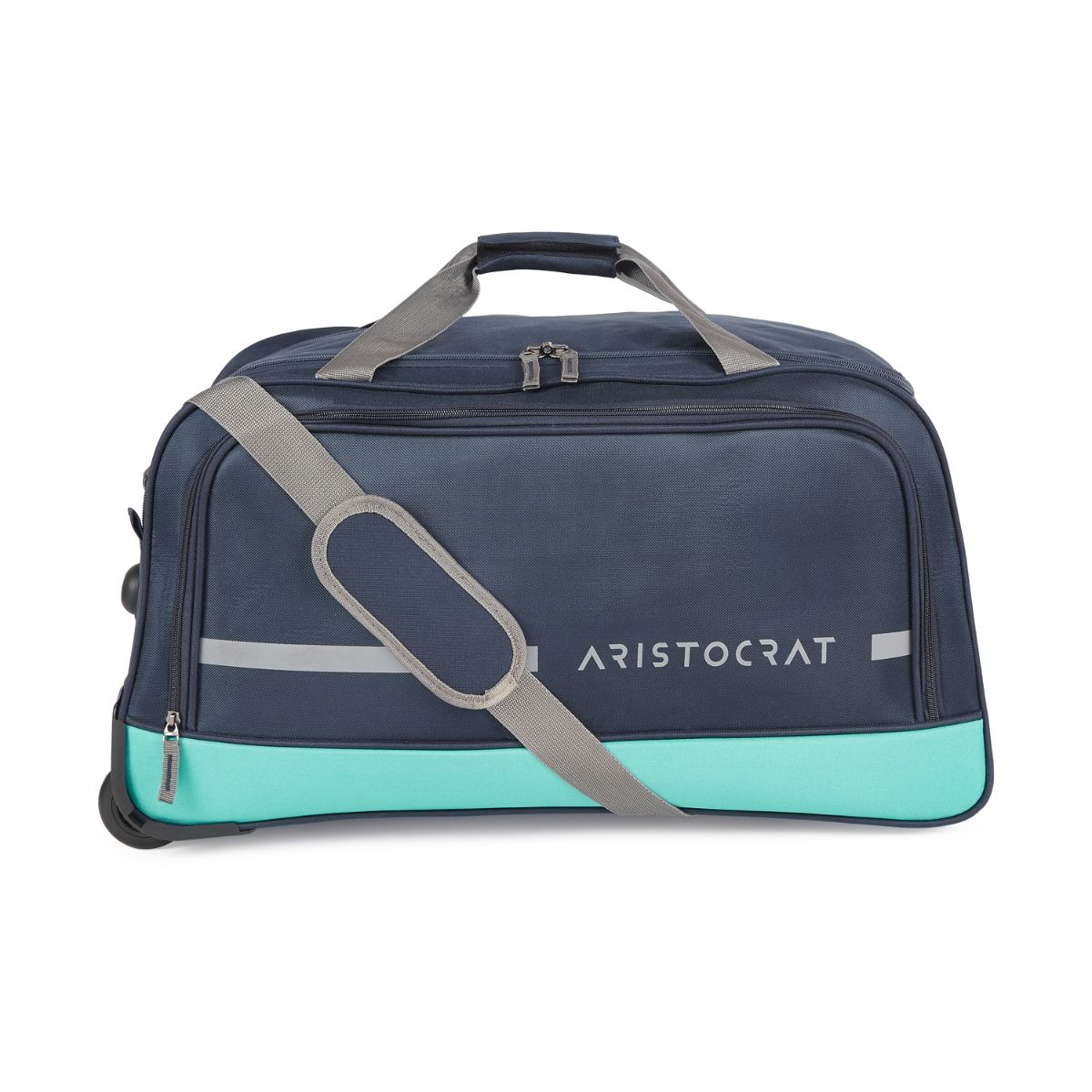 Blue ARISTOCRAT BACKPACK, Number Of Compartments: 3, Bag Capacity: 38LITRES