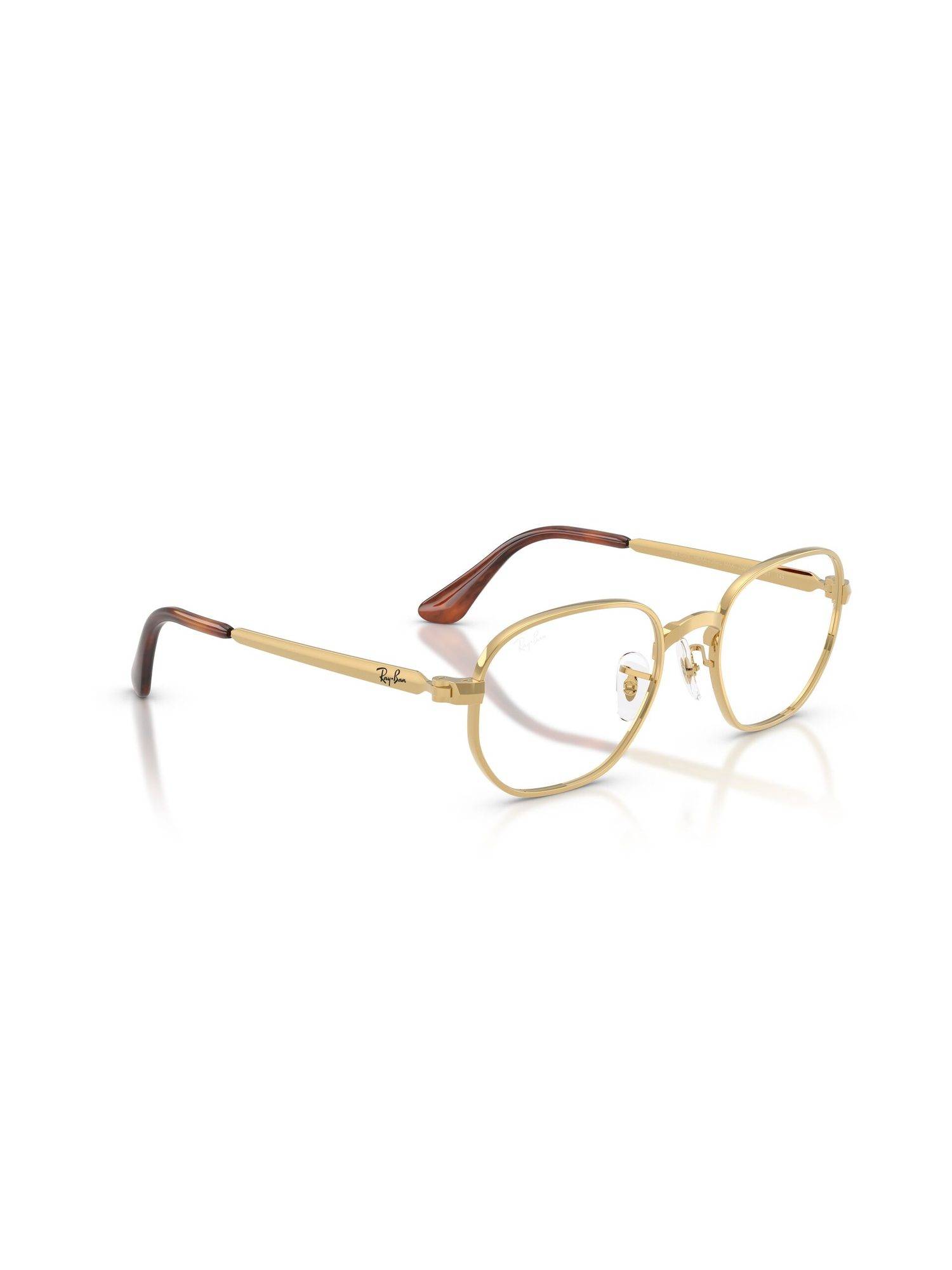 Buy Ray-Ban Unisex Square Gold colour Frames - 0RX6559250054 (54) Online