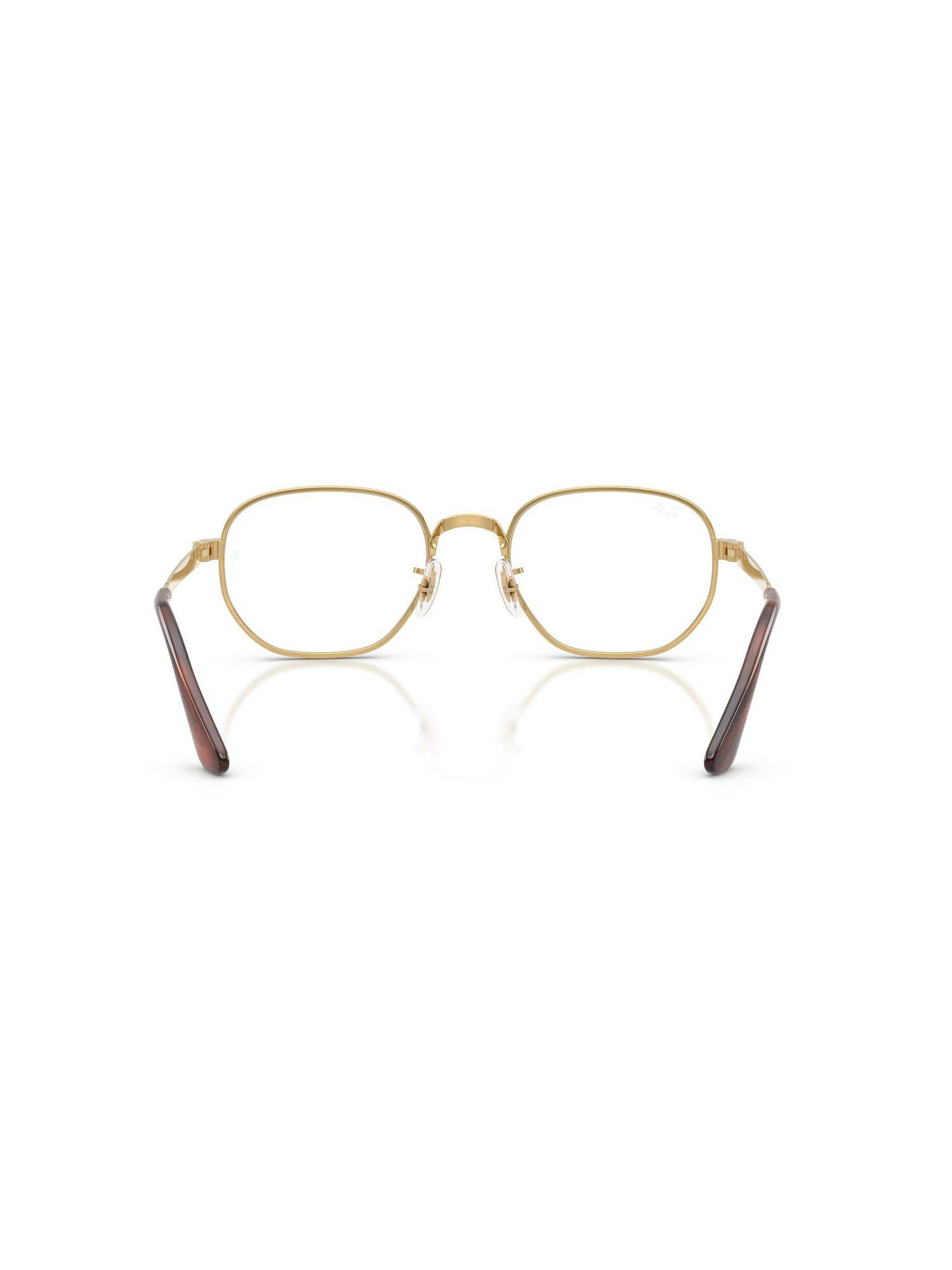 Buy Ray-Ban Unisex Square Gold colour Frames - 0RX6559250054 (54) Online