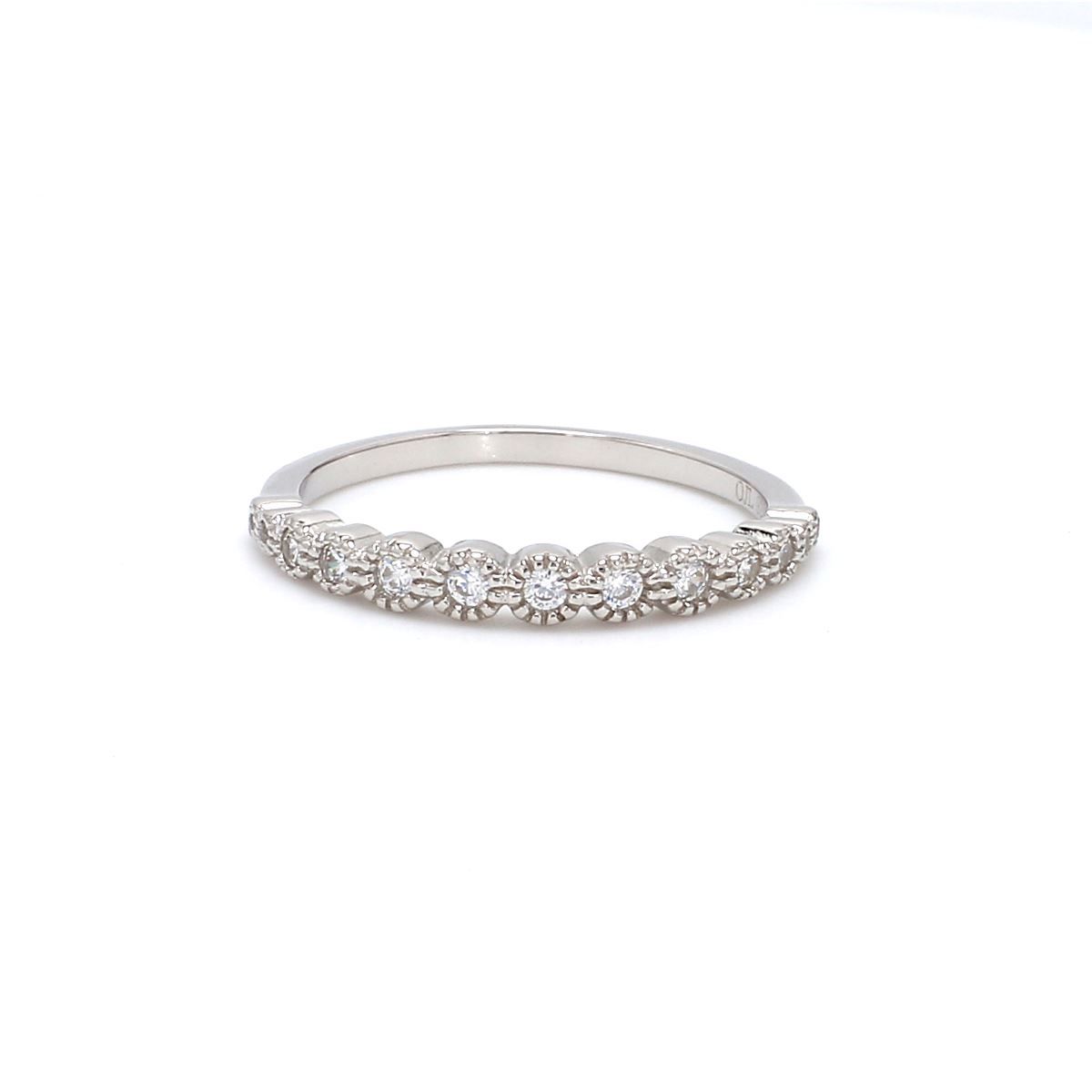 Capricorn Ring Silver Adjustable Zodiac Sign Ring - Eleganzia Jewelry