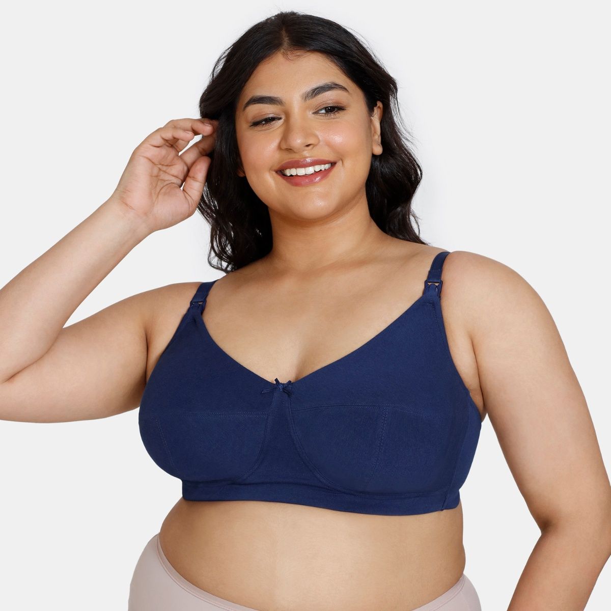 Zivame True Curv Double Layered Non Wired Full Coverage Maternity