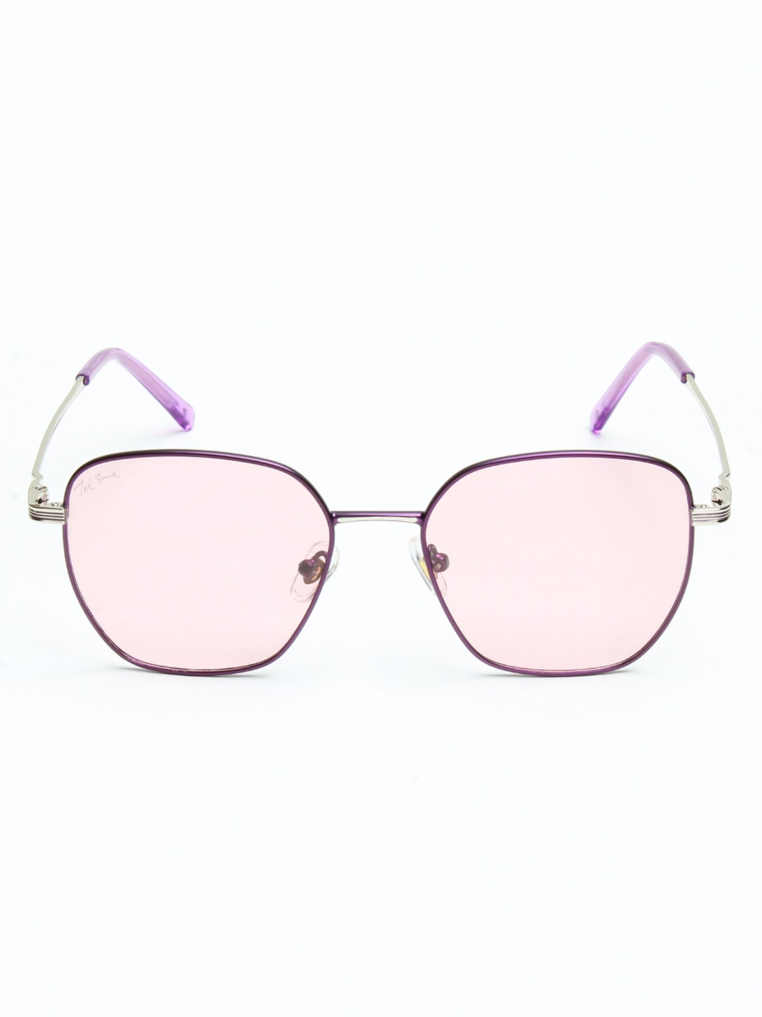 Buy TED SMITH Unisex Pink Lens & Purple Sunglasses-SUN-LINUS_C3 Online