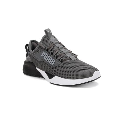 Puma Retaliate Camo Unisex Gray Running Shoes (UK 3)