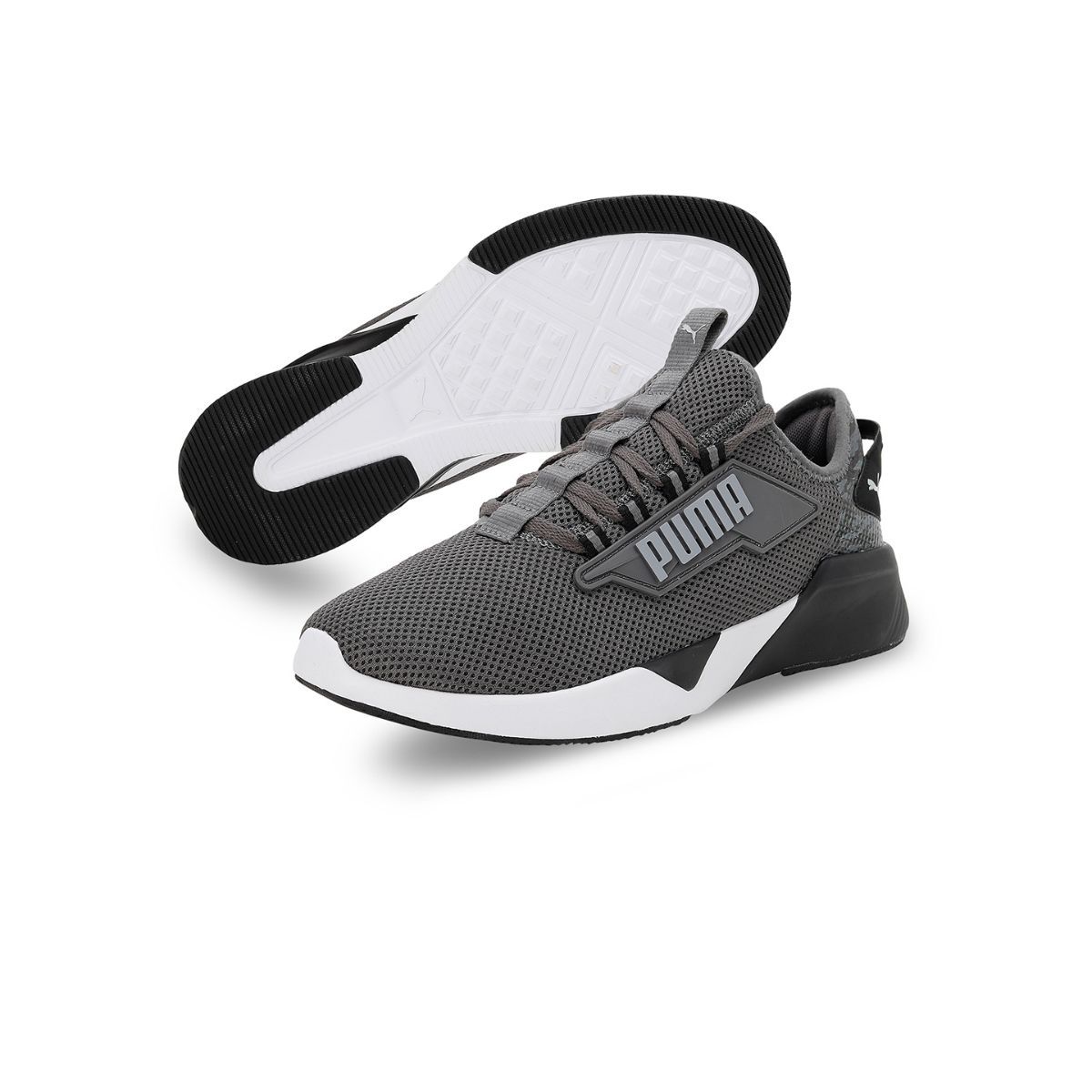 Puma Retaliate 2 Camo Unisex Gray Running Shoes: Buy Puma Retaliate 2 ...