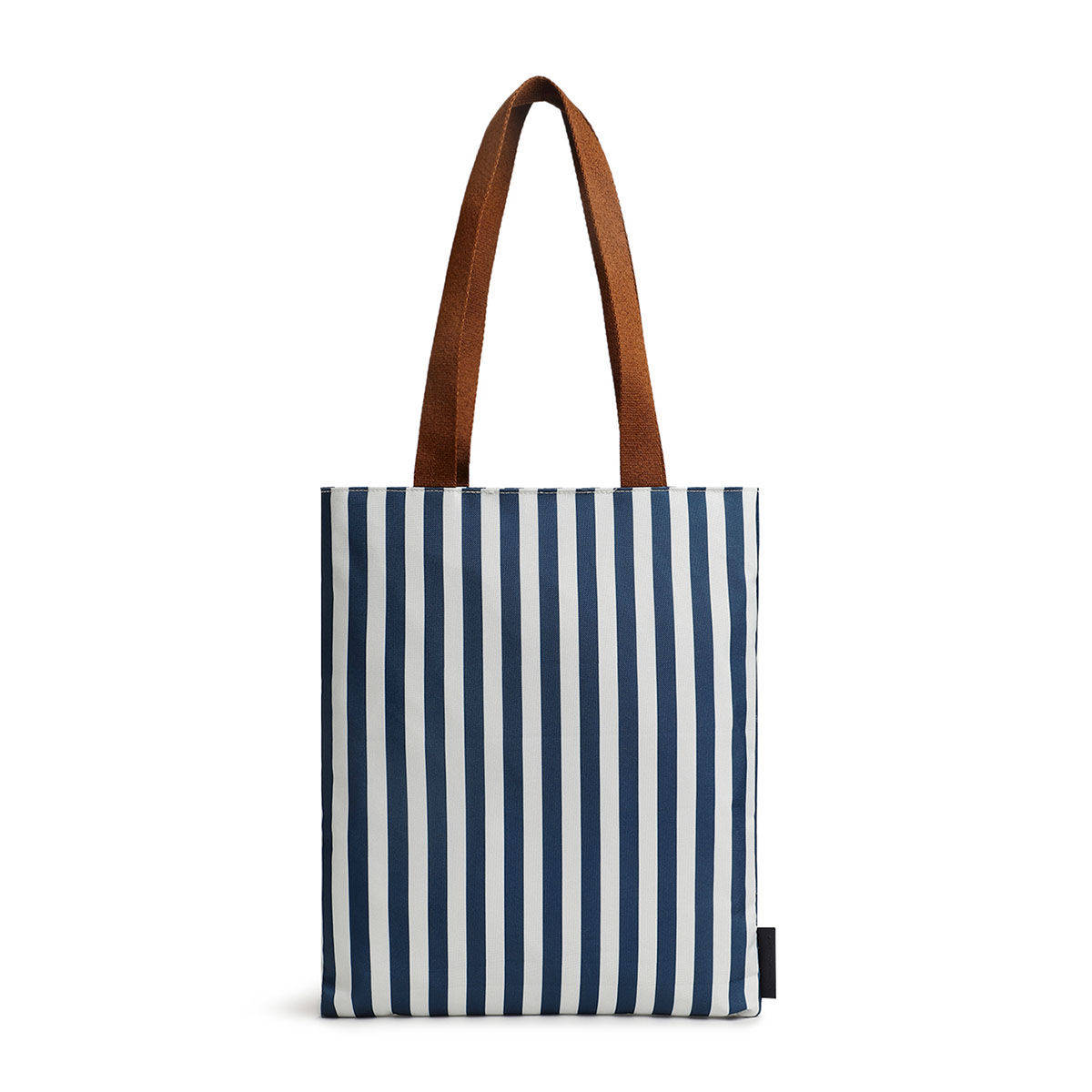 Fastrack Women Navy Nautical Stripes College Tote Bag Fits Upto 14" Laptop
