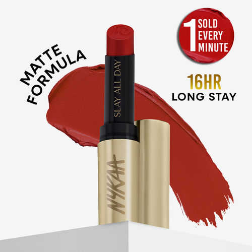 Nykaa Matte to Last No Transfer Long Lasting Lipstick - Maharani