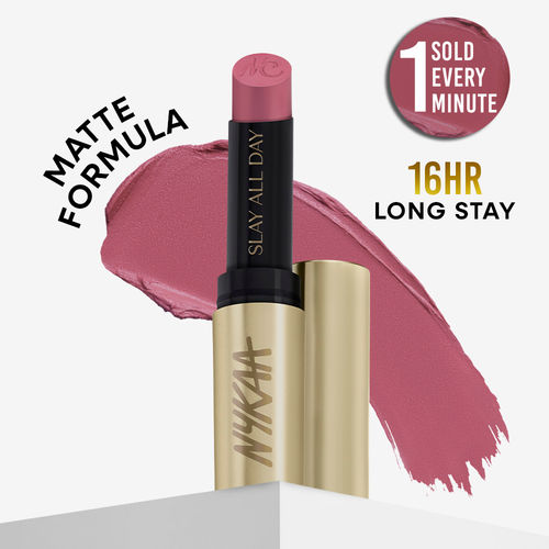 Nykaa Matte to Last No Transfer Long Lasting Lipstick - Kashi