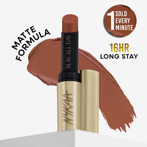 Nykaa Matte to Last No Transfer Long Lasting Lipstick - Coffee Mousse
