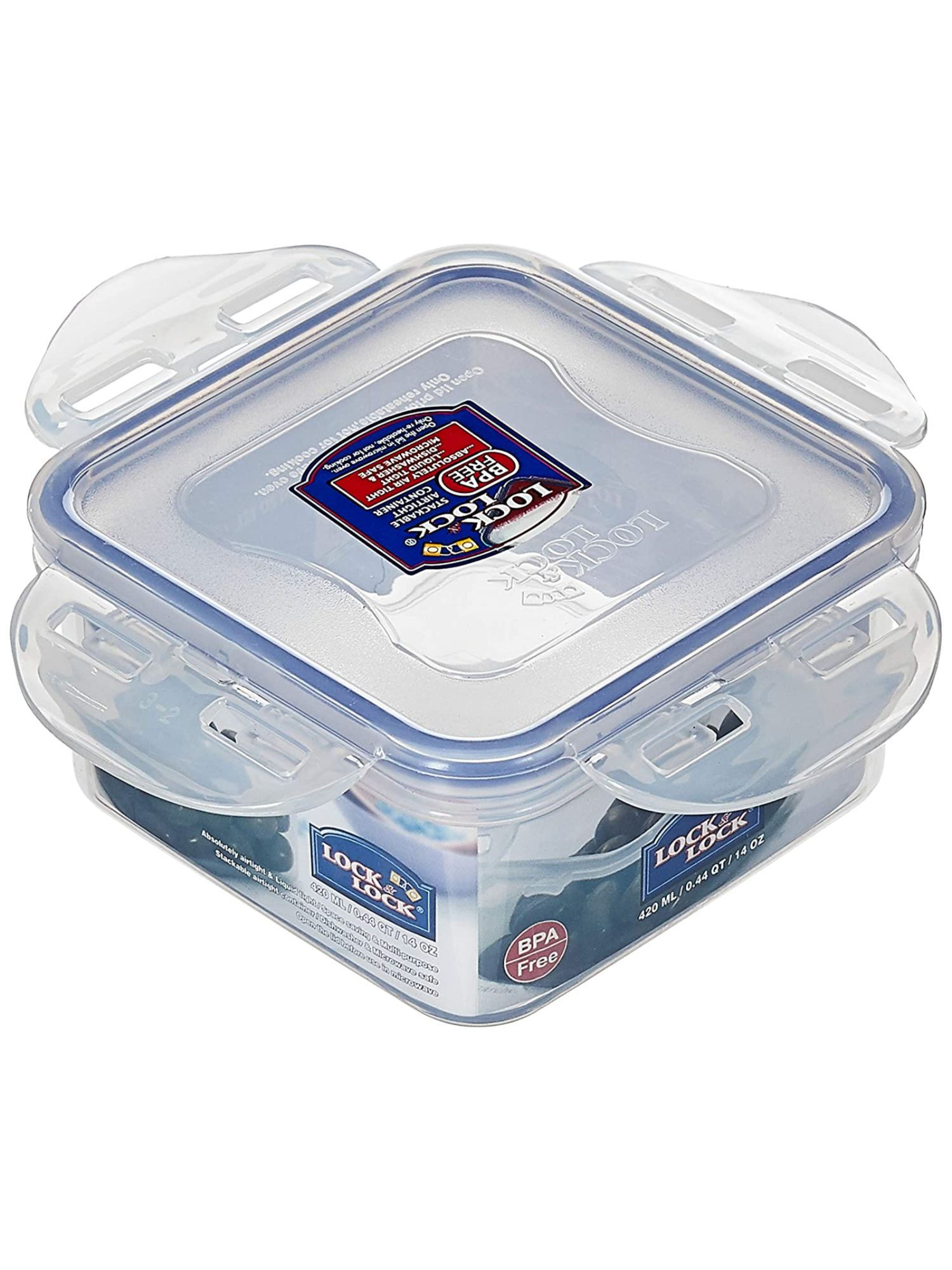 Lock & Lock Bpa Free Classic Square Container With Leak Proof Locking