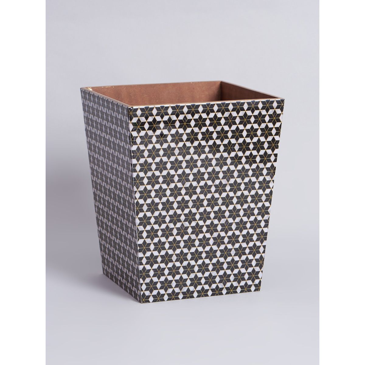 Buy Assemblage Brown Star Dustbin Planter Online