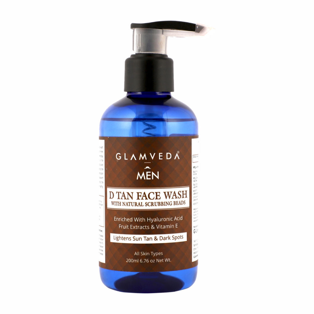 dari mooch de tan face wash