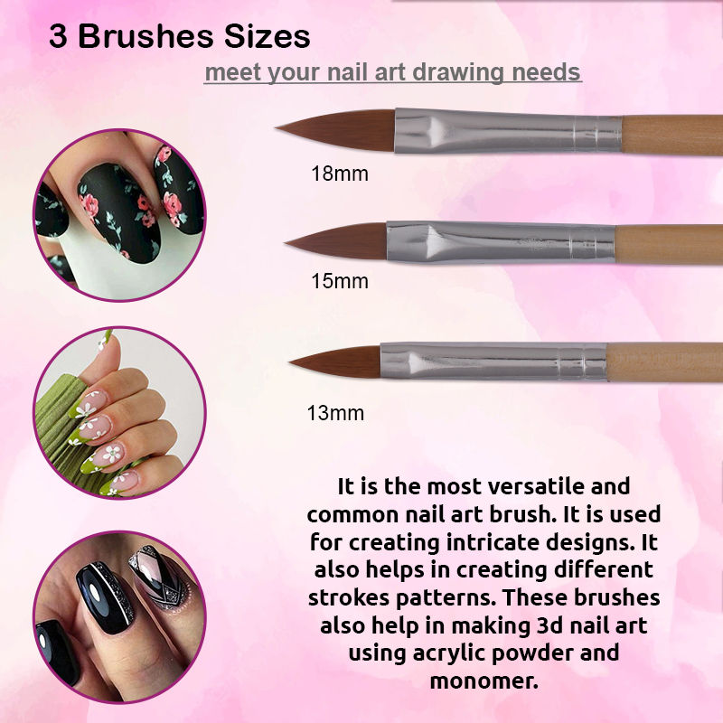 BeautyQua Professional set of 15 Acrylic Nail Art Brush for Decoration   Price in India Buy BeautyQua Professional set of 15 Acrylic Nail Art Brush  for Decoration Online In India Reviews Ratings