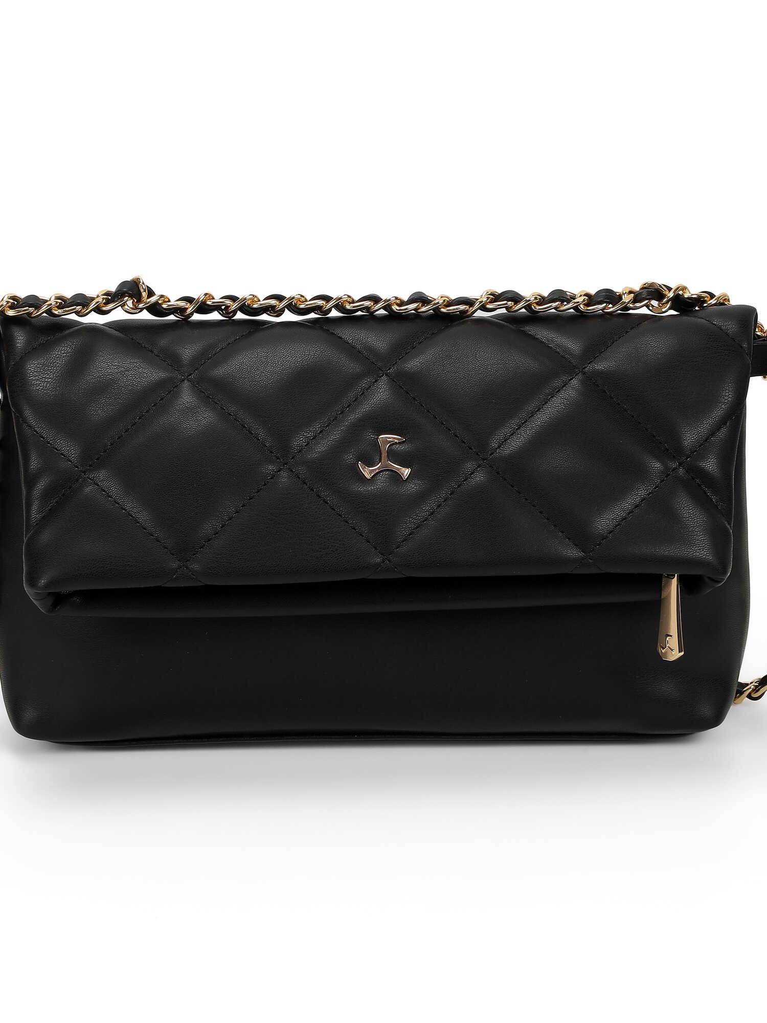 Mochi Women Black Casual Handbag
