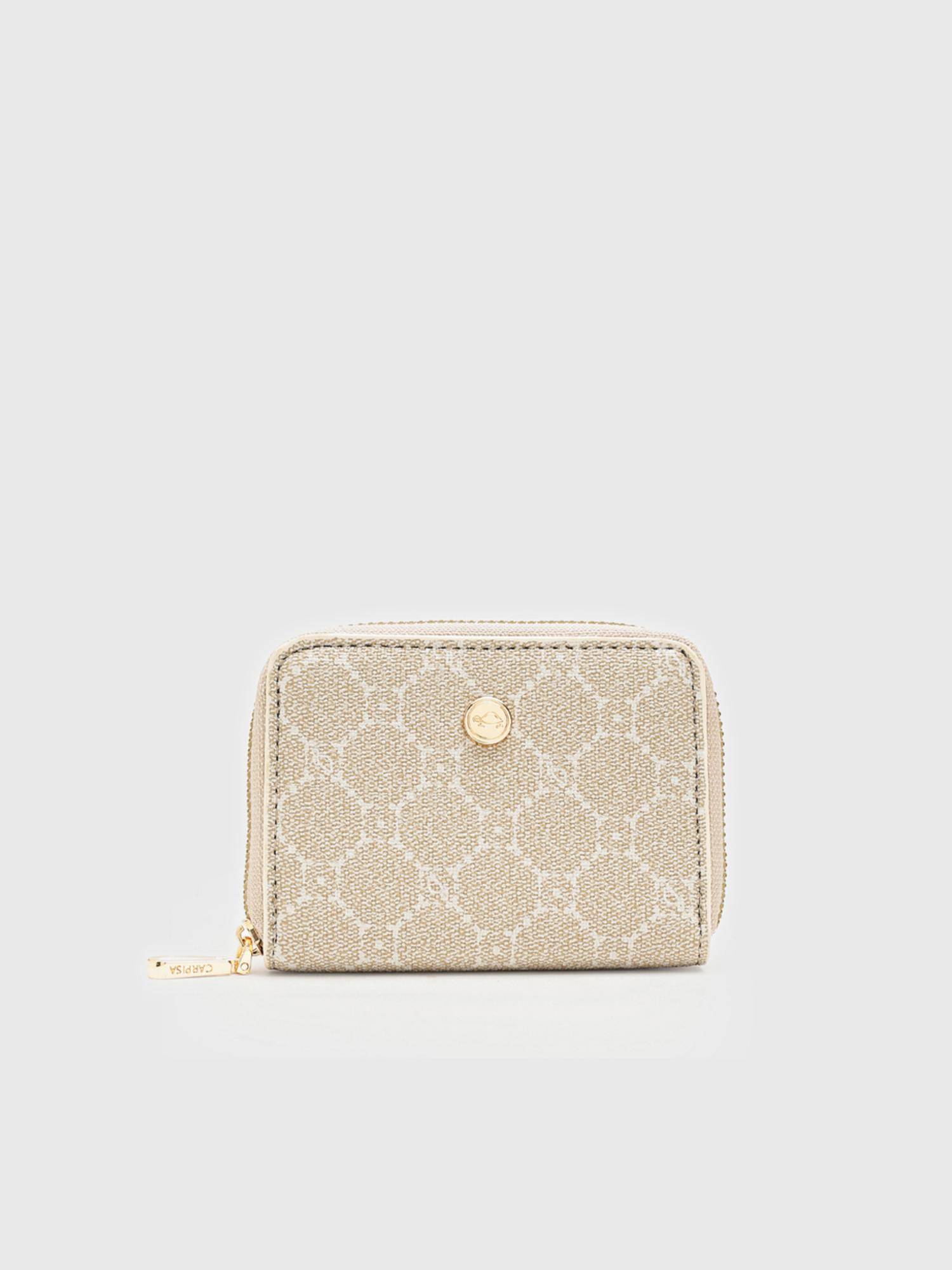 CARPISA ITALIA Women Diana Cream Credit Card Holder (S)