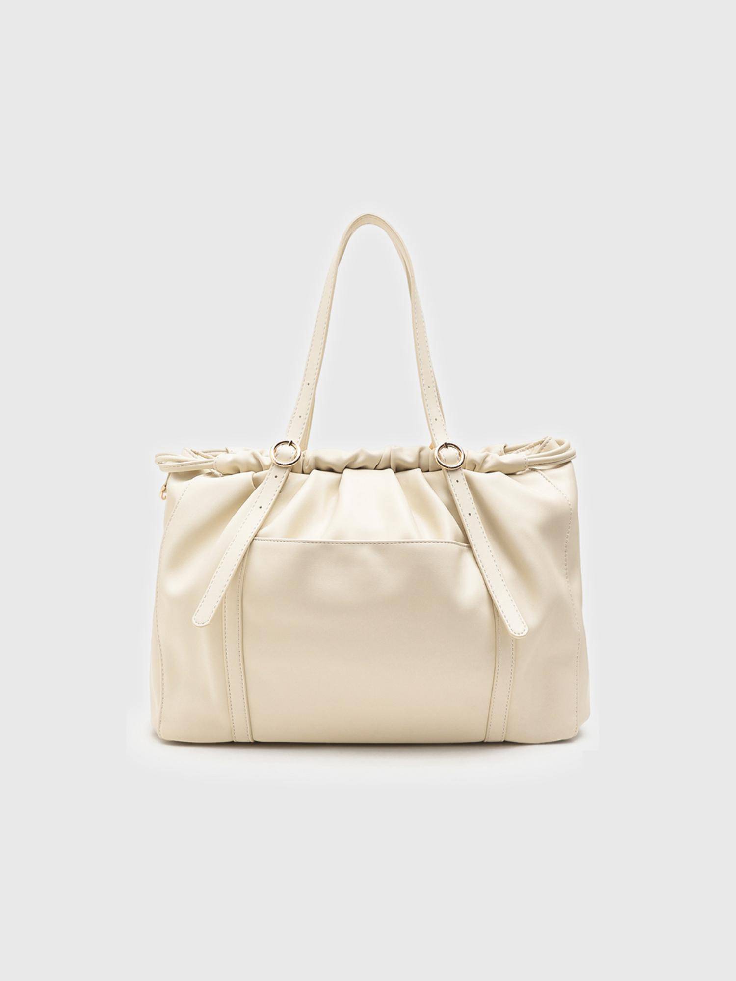 CARPISA ITALIA Women Elena Off White Tote Bag (L)